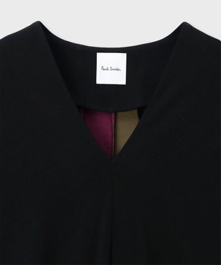 Paul Smith ベア天竺 Vネックカットソー ブラック