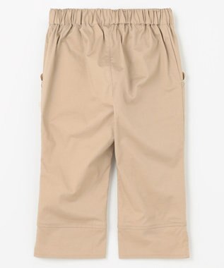 組曲 KIDS 【110-140㎝】スカラップポケット７分丈 パンツ ベージュ系