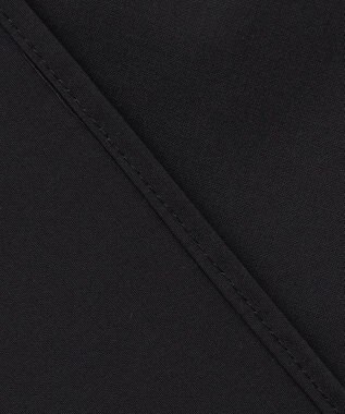 #Newans 【洗濯機可能/シワになりにくい】〈お腹・腰回りをカバー〉ピンタックデザインスクエアブラウス ブラック