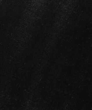 23区 【SLOW/一部店舗限定】フロッキーデニム ワイドパンツ ブラック系