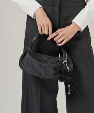 ICB LONDON テディベアチャーム ブラック系