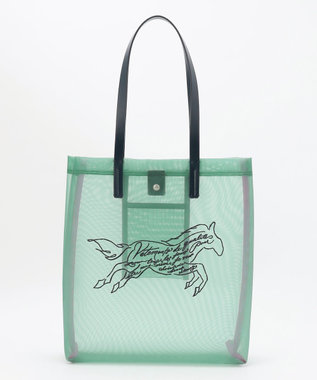 自由区 ホースメッシュトート バッグ