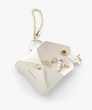 TOCCA 【chayさん着用・3/22(日)までの完全受注生産】PIECE OF MY ESSENCE CUSTOMIZED BAG カスタマイズ バッグ グレー×ラブレター