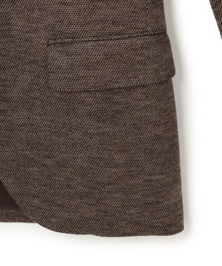 J.PRESS MEN 快適さとエレガンスを纏う【セットアップ対応 / ストレッチ】SOFAニット ハイグレードジャージー ジャケット ブラウン系8