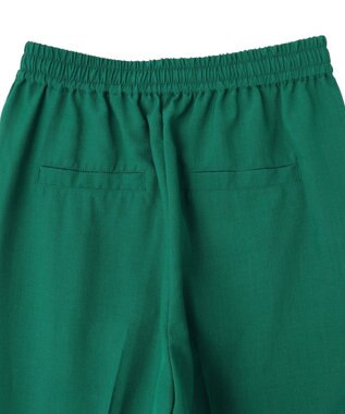 YECCA VECCA 【UVカット】サラサライージーテーパードパンツ Green