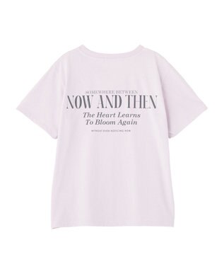 AMERICAN HOLIC フォト&レタリングプリントTシャツ Lavender