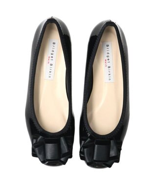 Bridget Birkin 【Bridget Birkin Walk】リボンウォーキングパンプス ブラックエナメル