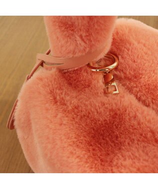 ROOTOTE 1263【ふわふわ素材】LT.ベビールー.ファー-B 05：マンダリン