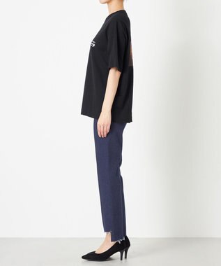 NAVE タブチ×NAVE プリント半袖Ｔシャツ ブラック系