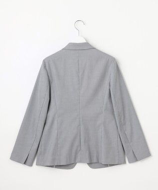 J.PRESS LADIES S 【セットアップ対応・洗える・撥水】コットンFITTY テーラード ジャケット グレー系