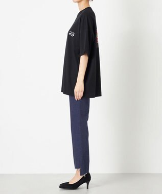 NAVE タブチ×NAVE プリント半袖Ｔシャツ ブラック系