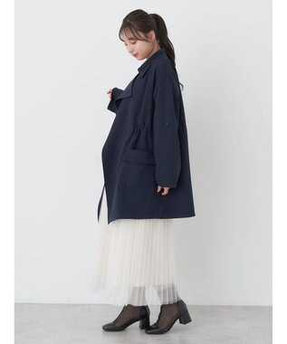 earth music&ecology チュールプリーツスカート Ivory