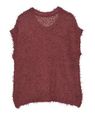 Green Parks ・ｓｗｉｎｇ　ｂｙ　チュールヤーンワイドプルオーバー Bordeaux