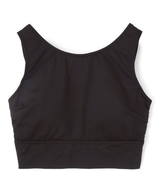 San-ai Resort（三愛水着楽園） 【インポートファブリック】　ブラトップ　上下別売り　M・L　【Reir（レイール）】 ブラック