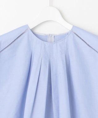 23区 【洗える】シャルマンエンブロイダリー Tブラウス ラベンダー系