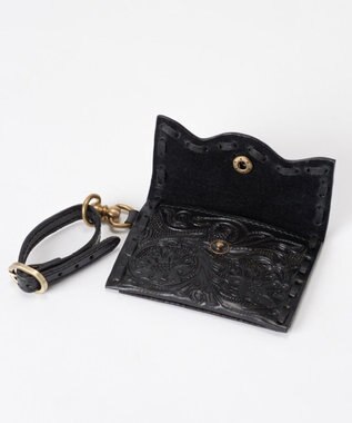 GRACE CONTINENTAL MSフラップカードホルダー ブラック