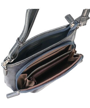 PELLE BORSA お財布ポシェット Alive アライブ 4439 ネイビー