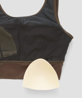 San-ai Resort（三愛水着楽園） 【インポートファブリック】　ブラトップ　上下別売り　M・L　【Reir（レイール）】 カーキ