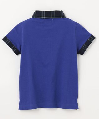 J.PRESS KIDS 【110-130cm】ブル ポロシャツ ロイヤルブルー系