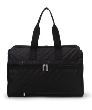 LeSportsac DELUXE MED WEEKENDER/ラインデボスブラック ラインデボスブラック