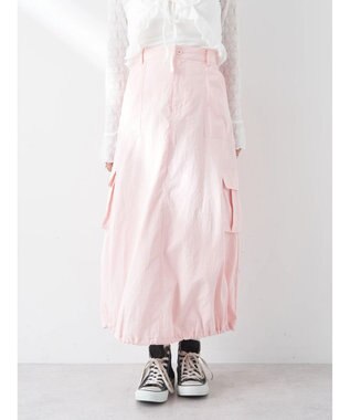 earth music&ecology バルーンカーゴスカート