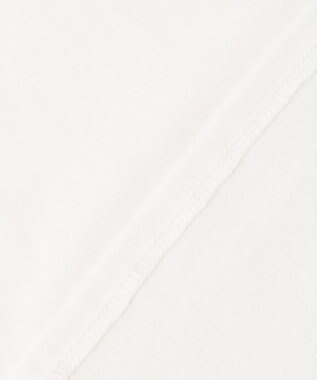 ANY SIS 箔プリントロゴ Tシャツ オフ×ロゴ