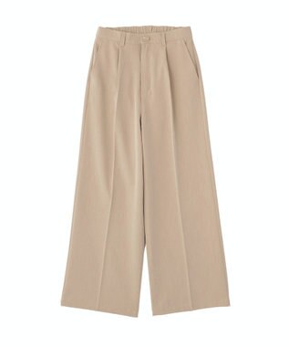 CRAFT STANDARD BOUTIQUE 半袖ダブルテーラードセットアップ Beige
