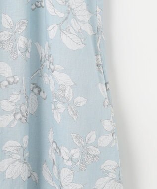 ANY 【手洗い可能】レトロギャザーワンピース サックス