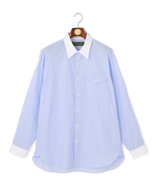 J.PRESS MEN 【WEB・一部店舗限定】Airy Touch Seersucker Shirt サックスブルー系1