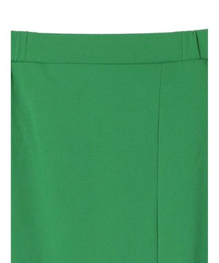 Green Parks カットジョーゼットＩラインスカート Green