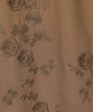 自由区 S 【SHIHOさん着用】エンブロイダリー スカート モカ