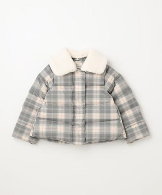 組曲 KIDS 【110-140㎝】 ショートダウン チェック系5