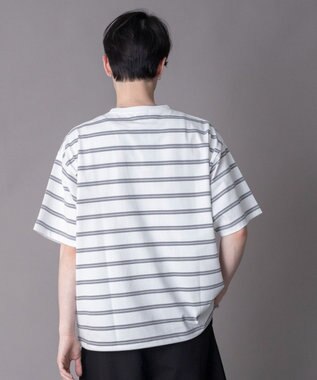 WEGO 【機能T】接触冷感マルチボーダーT（SS） ホワイト