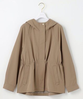 ANY SIS 【撥水・UVカット】フーディショート ブルゾン モカ