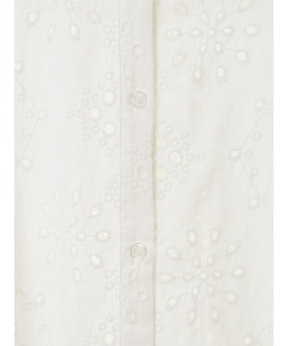 Green Parks ・ＳＵＧＡＲ　ＳＰＯＯＮ　刺繍レースシャツチュニック Off White