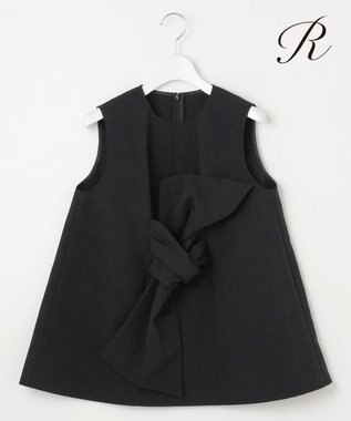 23区 【R(アール)】エンシュク ノースリーブブラウス ブラック系