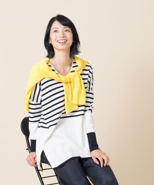 ONWARD Reuse Park 【自由区】ニット春夏 イエロー