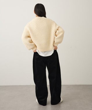 CRAFT STANDARD BOUTIQUE ローゲージカノコニットプルオーバー Light Purple