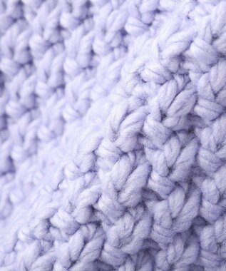 CRAFT STANDARD BOUTIQUE ローゲージカノコニットプルオーバー Light Purple