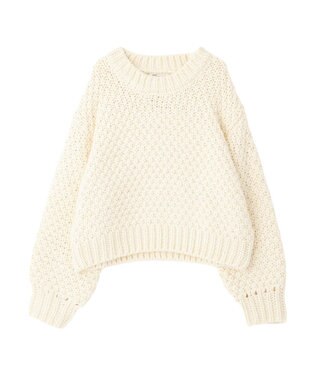 CRAFT STANDARD BOUTIQUE ローゲージカノコニットプルオーバー Light Purple