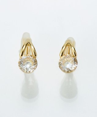 Phoebe 【金属アレルギー対応】【痛くないシリーズ】ルーセントビジューライトフィットイヤリング　ゴールド ゴールド