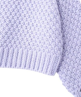 CRAFT STANDARD BOUTIQUE ローゲージカノコニットプルオーバー Light Purple
