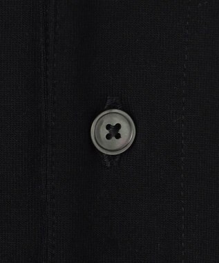 UNFILO MENS 多機能 ヘンリーネックＴシャツ ブラック