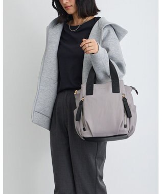 MioFIRANO はっ水軽量ナイロン2WAYリュック　FIRANO フィラノ GRAY