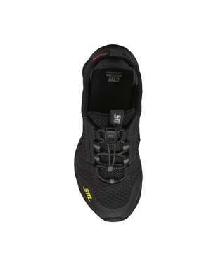 STEVE MADDEN SURGE 7 厚底クッションソールスポーツサンダル ブラック