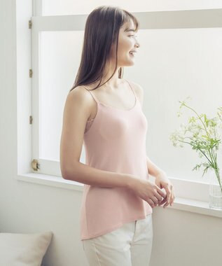 Wing インナー ブラトップ キャミソール【シンクロブラトップ】　レースタイプ　ウイング／ワコール　ET1091 ラズベリー