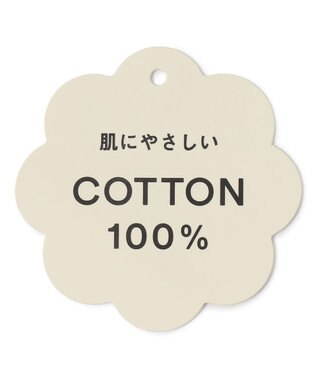 ANY KIDS ドットリボン 長袖Tシャツ サックスブルー