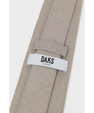 DAKS VBCウールサージ3フォールドタイ サンド