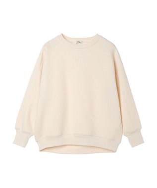 earth music&ecology 裏起毛チュニック Ivory