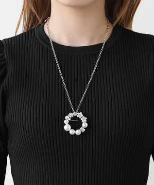 TOCCA PEARL INNOCENCE 2WAY BROOCH NECKLACE ブローチネックレス